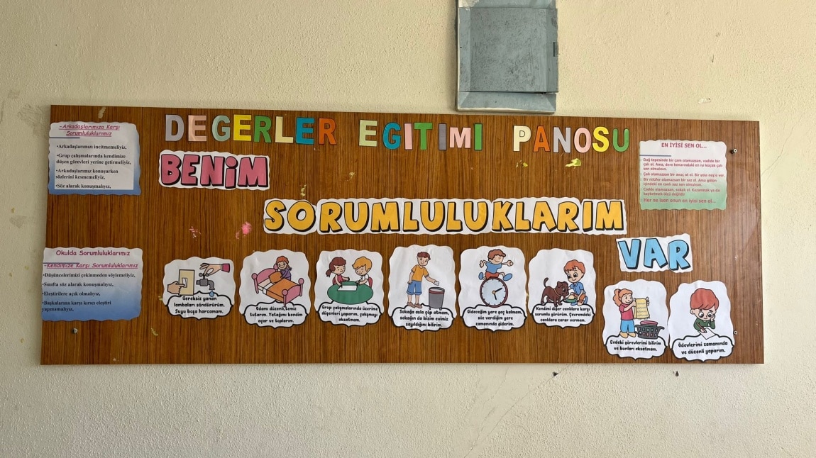 Değerler Eğitimi Panosu Sorumluluk